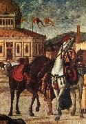 CARPACCIO, Vittore Triumph of St George (detail) dsf oil painting artist
